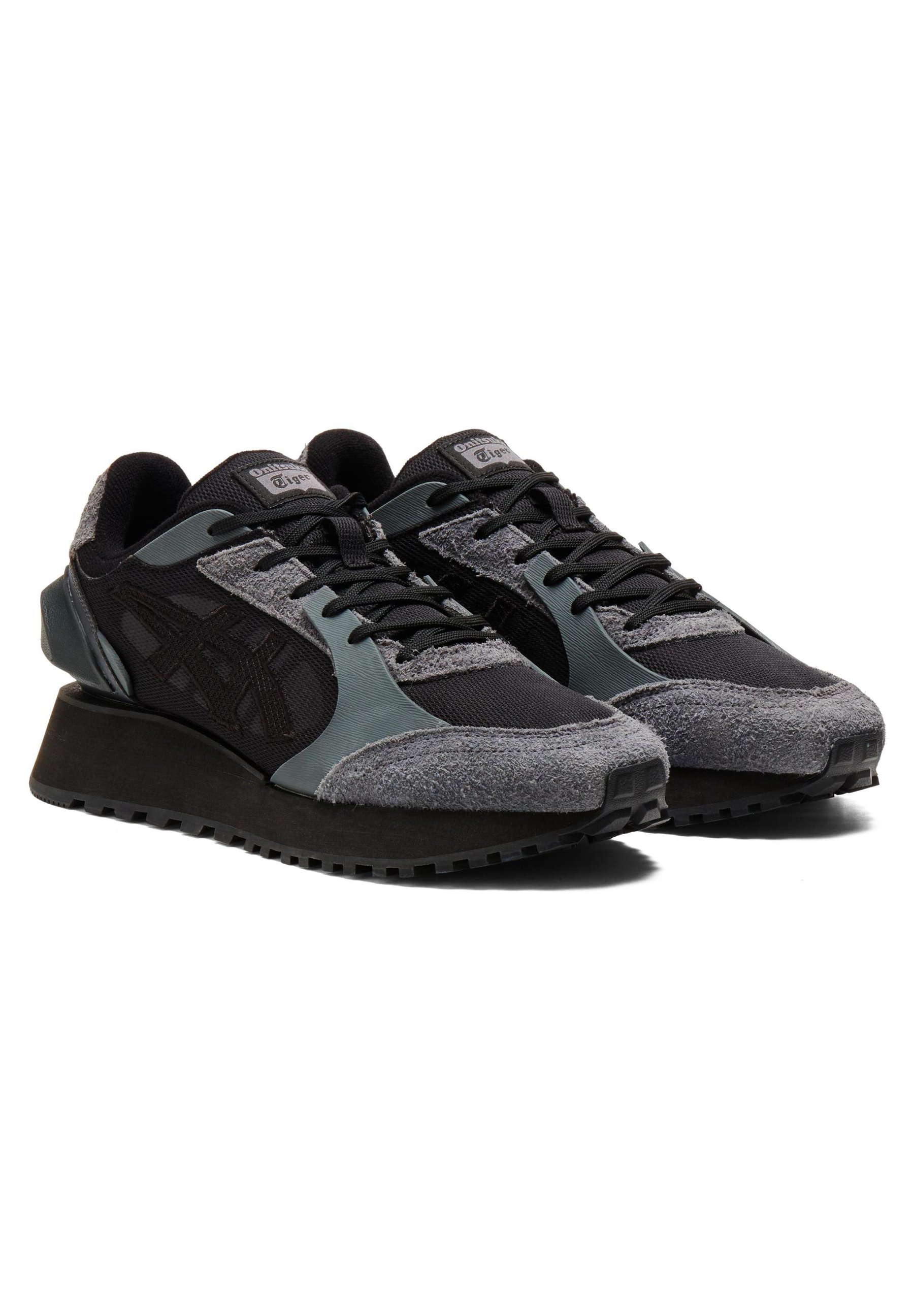 Onitsuka Tiger スニーカー MOAGE CO ブラック/グレー Onitsuka Tiger MOAGE CO - Sneaker low - black/carrier grey/schwarz