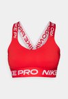 BRA - Sportovní podprsenky s lehkou oporou - university red/white