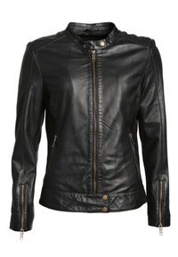 Veste en cuir - black