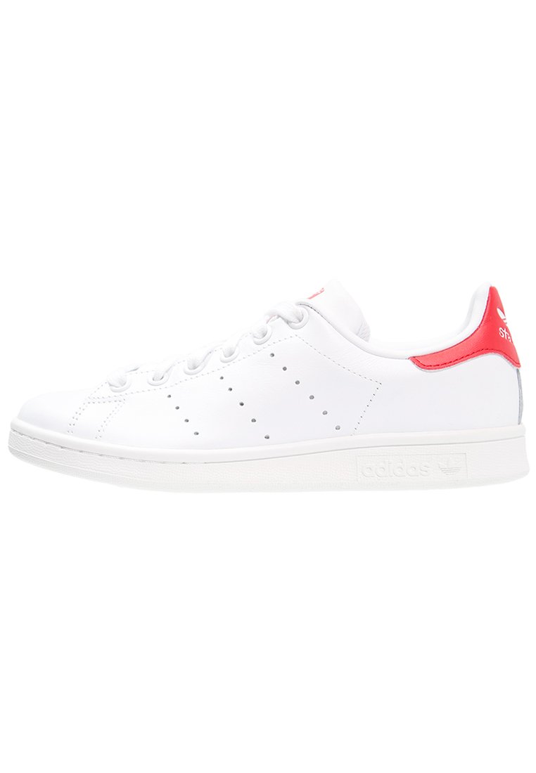 adidas Originals STAN SMITH UNISEX - Tenisky - running white/collegiate red