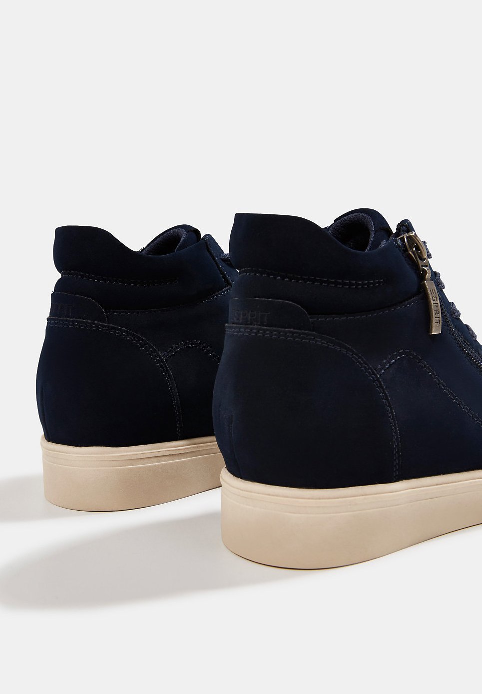 esprit high top trainers