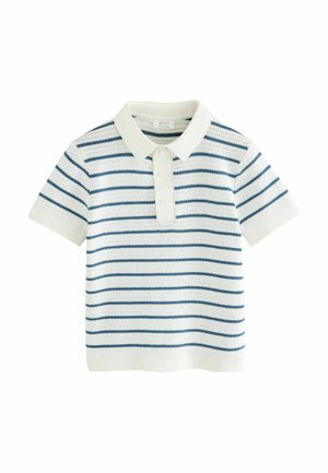 Next Polo majica - navy blue white