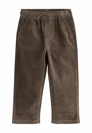 Next, CORD PULL ON TROUSERS - Nohavice - brown