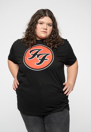 FOO FIGHTERS FF BAND LOGO - Print T-shirt - black