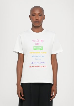 MOSCHINO JEANS T-shirt imprimé - white