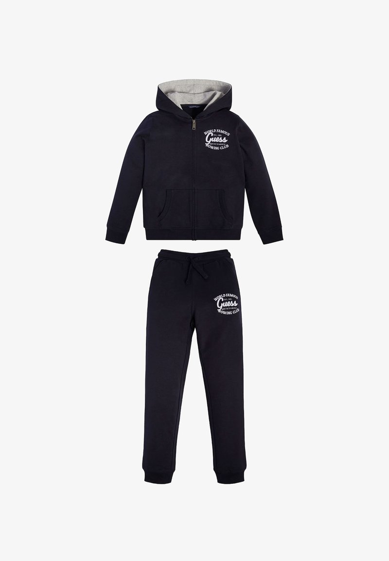 Guess ACTIVE SET Tracksuit Blau blue Zalando guess-active-set-tracksuit-blau-blue-zalando