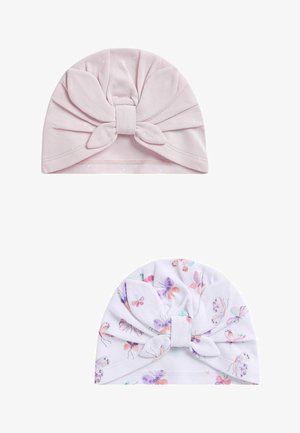 BABY TURBAN HATS 2 PACK  - REGULAR FIT - Muts - lilac ecru