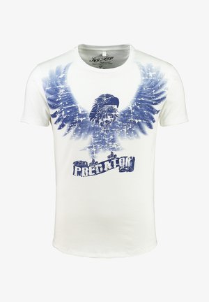 MT PREDATOR - Print T-shirt - offwhite
