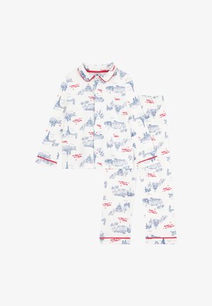 Petit Bateau COTE PARIS - Komplet pižame - marshmallow/multico