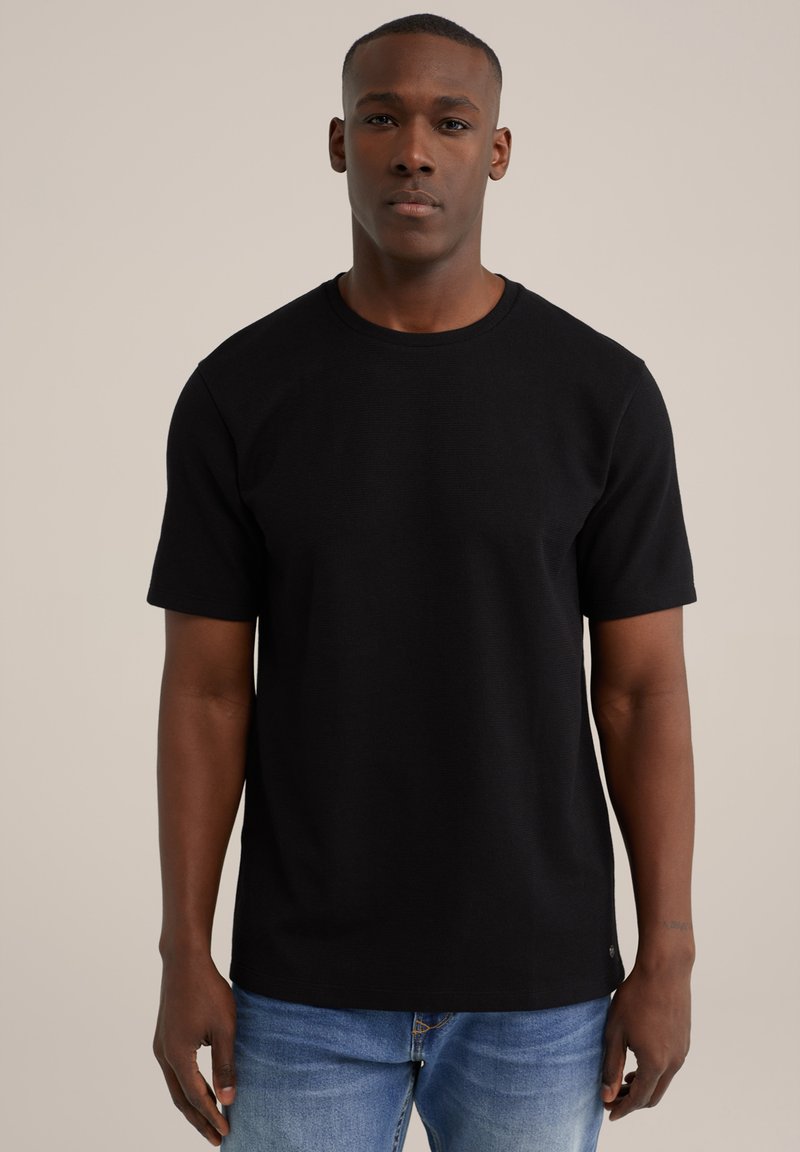 WE Fashion Basic póló - black