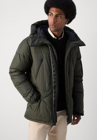 Schott ELWIN - Abrigo de invierno - dark kaki