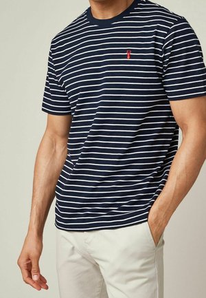 Print T-shirt - blue