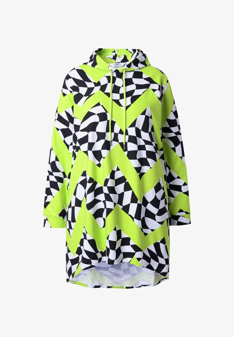 Angel of Style OVERSIZED, SCHACHMUSTER - Hoodie - neon green - Zalando Angel of Style OVERSIZED, SCHACHMUSTER - Hoodie - neon green - Zalando