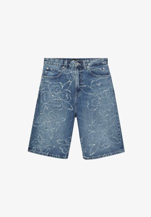 PULL&BEAR, Short en jean - blue denim