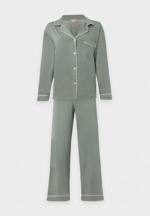 Eberjey, LONG PYAMA SET - Pyjama - desert sage/ivory