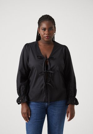 VMCSEHRA FRONT TIE - Blúz - black