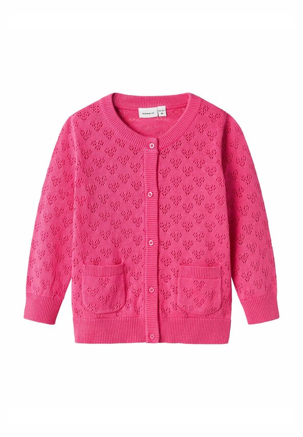 Strickjacke - carmine rose