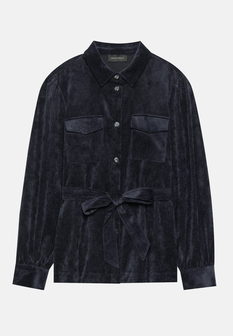 Anna Field Overhemdblouse donkerblauw Anna Field Overhemdblouse donkerblauw