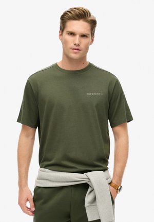 Superdry & Co TECH  - Camiseta básica - dark moss green
