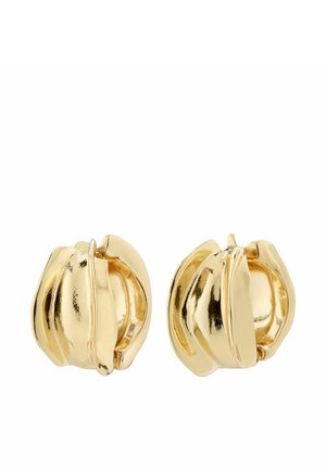 Orecchini Da Donna In Oro Giallo 9K (375), Design Elegante, Confezione Regalo Di Lusso, Collezione Carissima Gold
