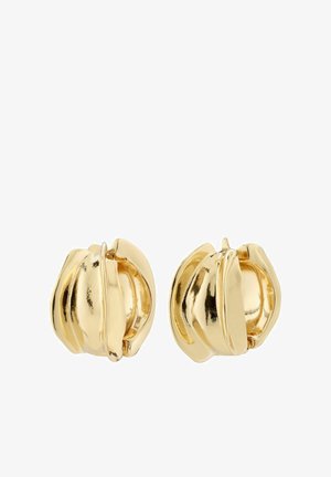 Orecchini Da Donna In Oro Giallo 9K (375), Design Elegante, Confezione Regalo Di Lusso, Collezione Carissima Gold
