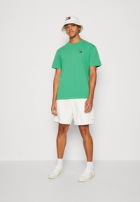 Tommy Jeans BADGE TEE - T-shirt basic - coastal green