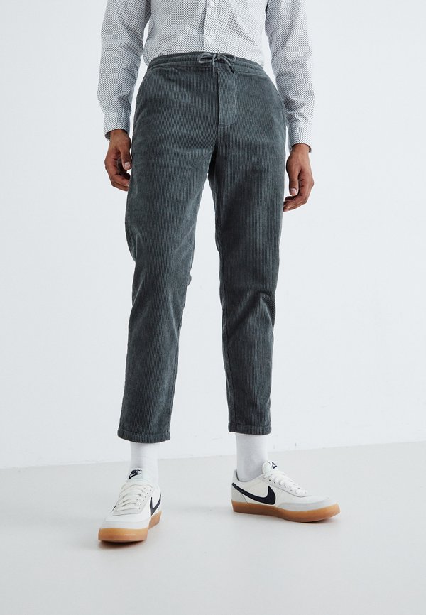 ONSLINUS CROPPED PANT CORD - Trousers - castor gray