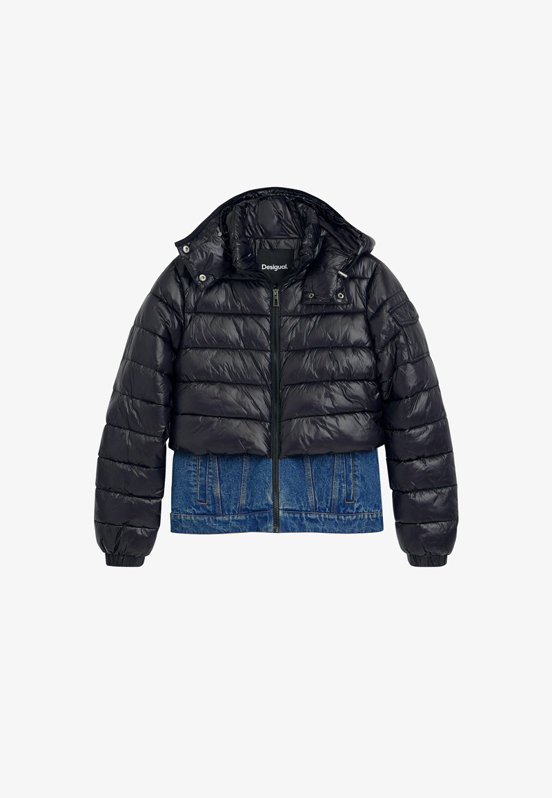 Hood Abrigo Desigual Outlet Acolchados Hombre Abrigos Desigual