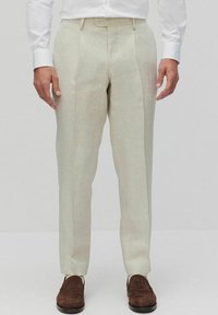 Bläck NINO - Pantalon - beige melange