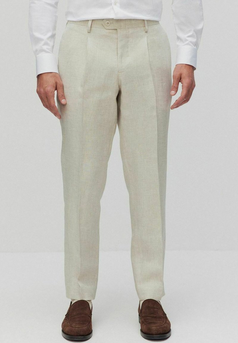 Bläck NINO - Pantalon - beige melange