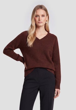 DreiMaster, DREIMASTER SWEATER - Striktrøje - burgundy