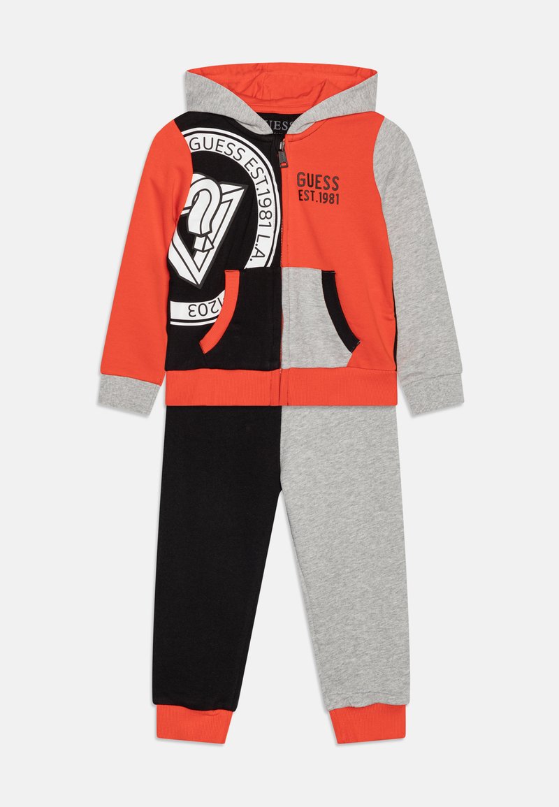 Guess TODDLER ACTIVE PANTS Trainingspak red/black/grey/zwart