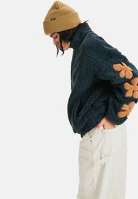 Roxy FAR AWAY - ZIP UP - Fleece trui - dark blue