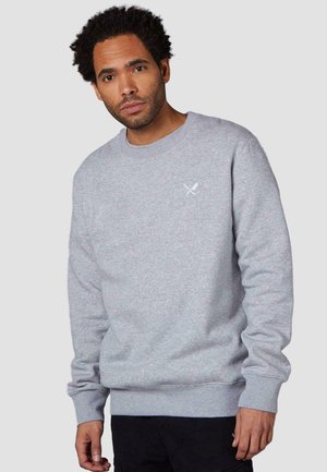 CLASSIC CREW NECK - Felpa - grey melange