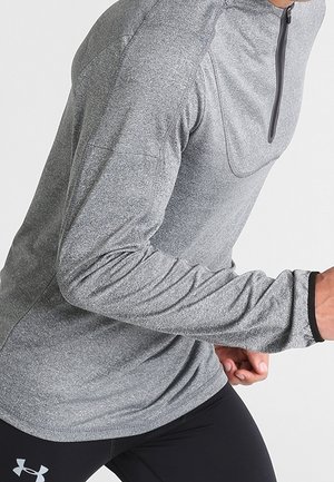 Fleece trui - mottled grey