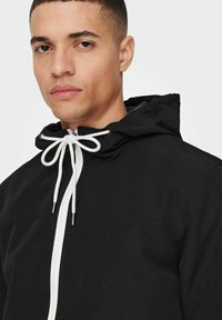 Only & Sons KAPUZEN - Allvädersjacka - black