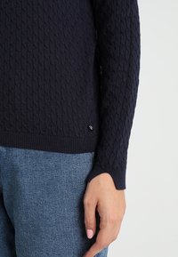 TOM TAILOR DENIM Stickad tröja - dark blue