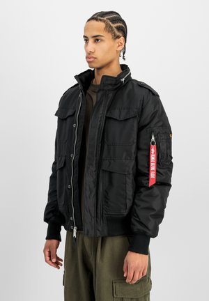 Alpha Industries, ALPHA INDUSTRIES MEN - COLD WEATHER JACKETS M-65 HYBRID SHERPA - Übergangsjacke - black