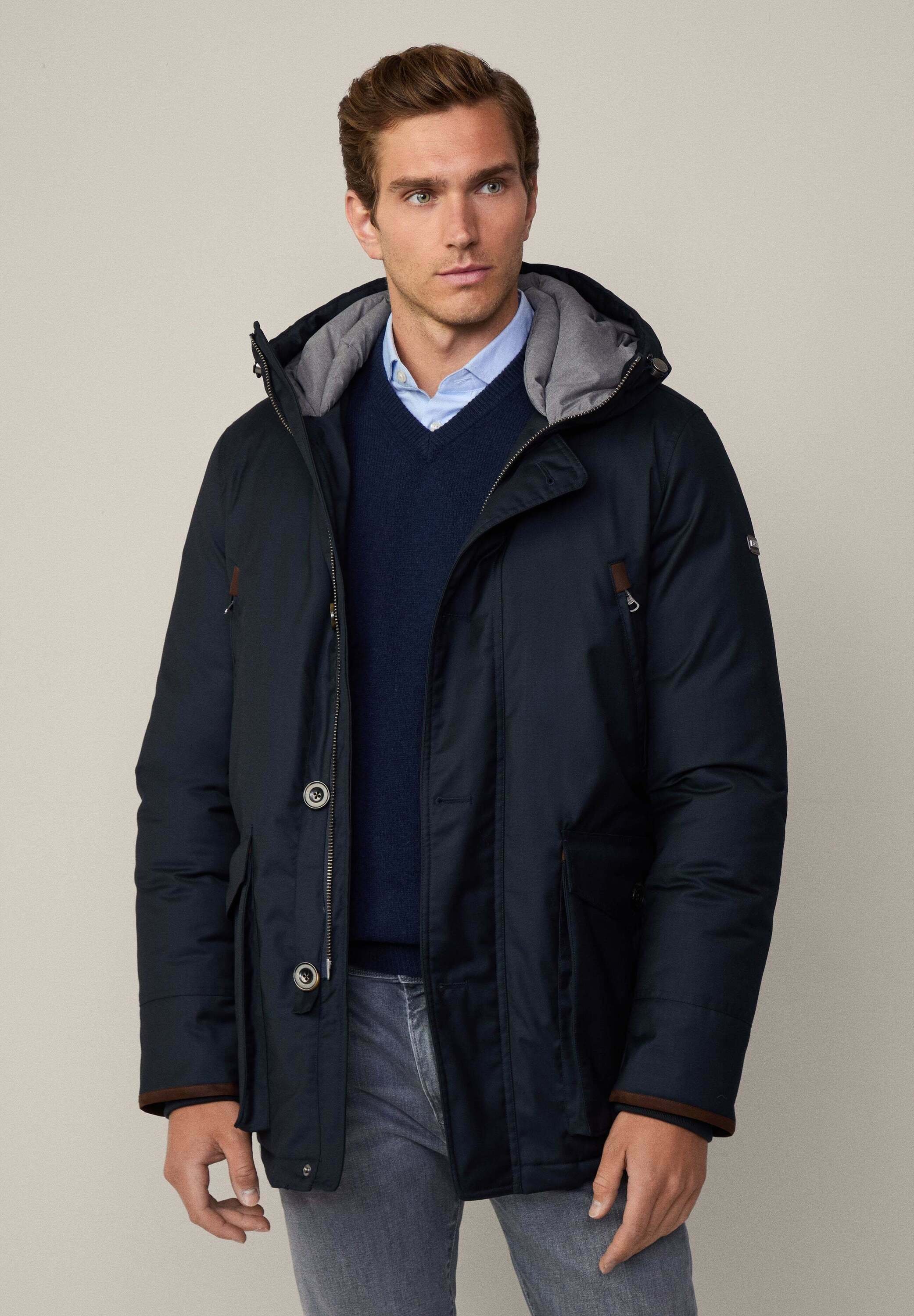 HACKETT LONDON ARCTIC PARKA　紺色です Hackett London Parka - midnight blue/blue - Zalando