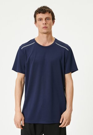 T-shirt print - dark blue