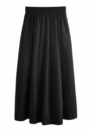 SHIRRED WAIST - A-silueta svārki - black