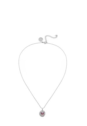 MEDALLION BUTTERFLY - Halskette - plata color