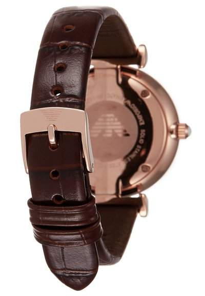 Emporio Armani Horloge - brown