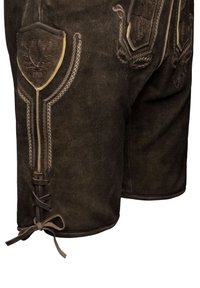 Krüger Dirndl BEKLEIDUNG ROGER - Nahkahousut - braun