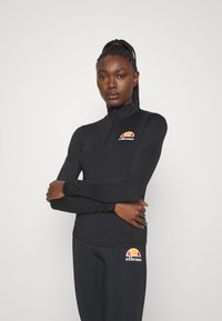 Ellesse SOFIRA 1/4 ZIP - Ilgarankovis viršutinės dalies drabužis - black