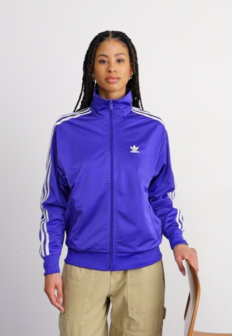 purple adidas track jacket