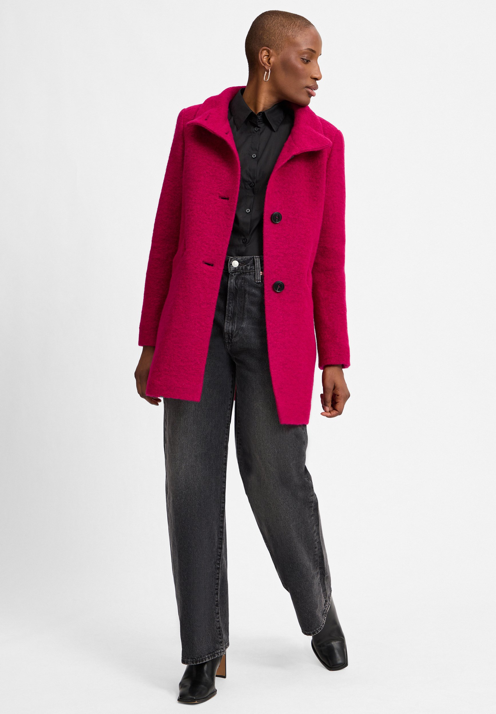 Wintermantel Wolljacke Damen 46 Coat Wollmantel Damen FrÃ¼hling