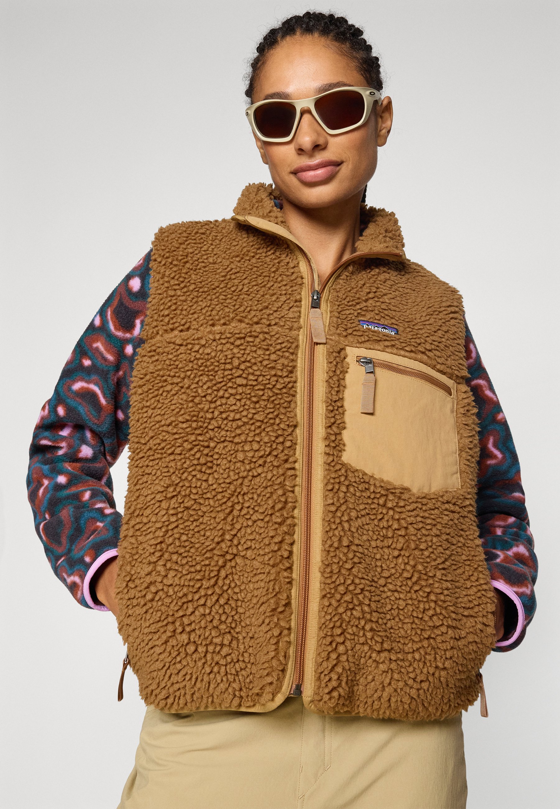 トップス Patagonia 21AW CLASSIC RETRO X VEST Patagonia CLASSIC RETRO X VEST - Waistcoat - deer brown/brown