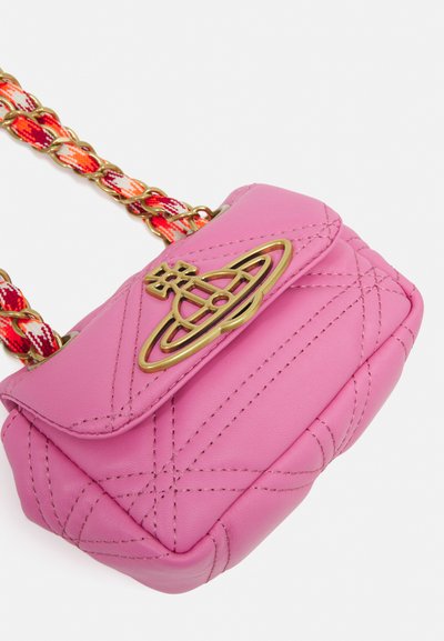 Vivienne Westwood CHAIN PURSE - Geantă crossbody - pink