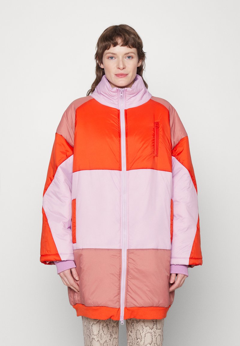 American Vintage Winter coat tricolore lilas/multicoloured Zalando